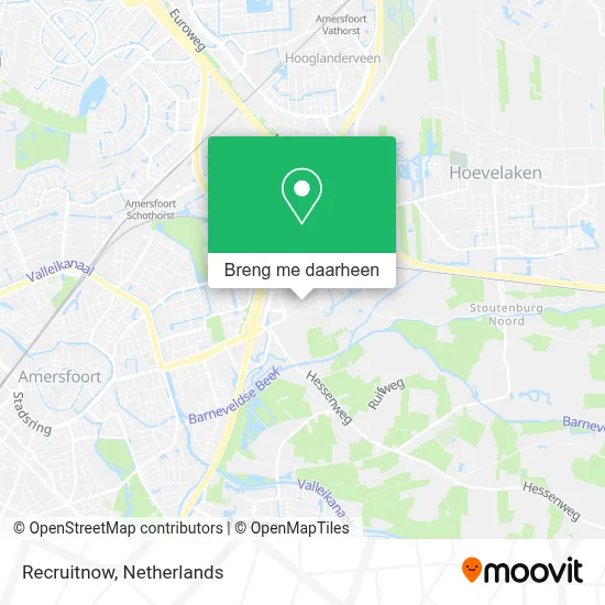 Recruitnow kaart