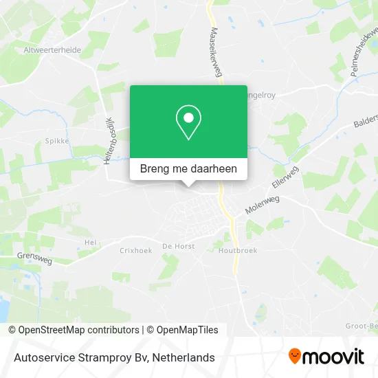 Autoservice Stramproy Bv kaart