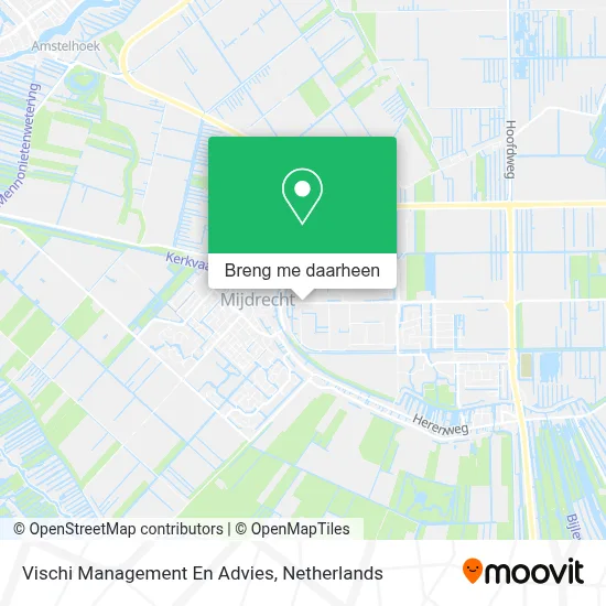 Vischi Management En Advies kaart