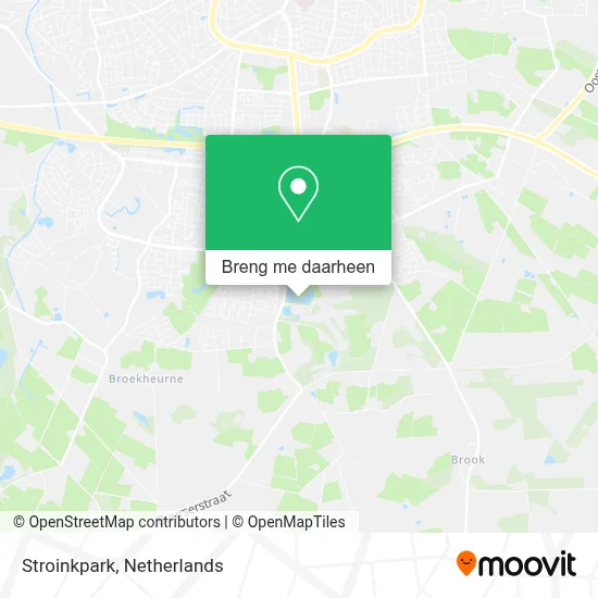 Stroinkpark kaart