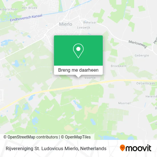 Rijvereniging St. Ludovicus Mierlo kaart