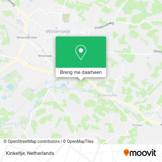 Kinkeltje kaart