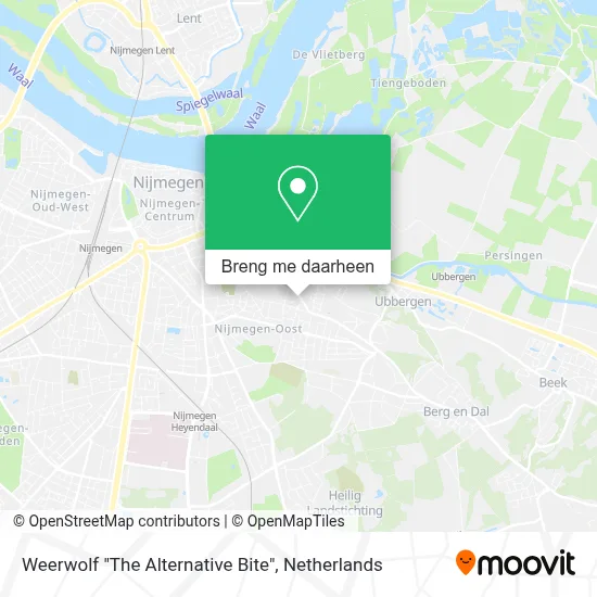 Weerwolf "The Alternative Bite" kaart