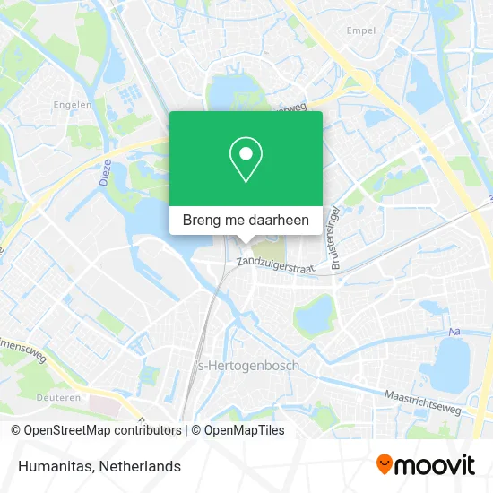 Humanitas kaart