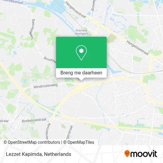 Lezzet Kapimda kaart