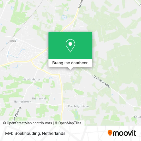 Mvb Boekhouding kaart