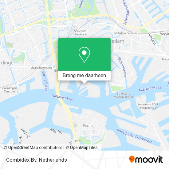 Combidex Bv kaart