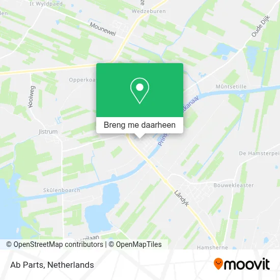 Ab Parts kaart