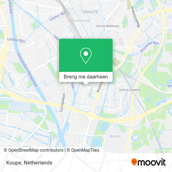 Koupe kaart