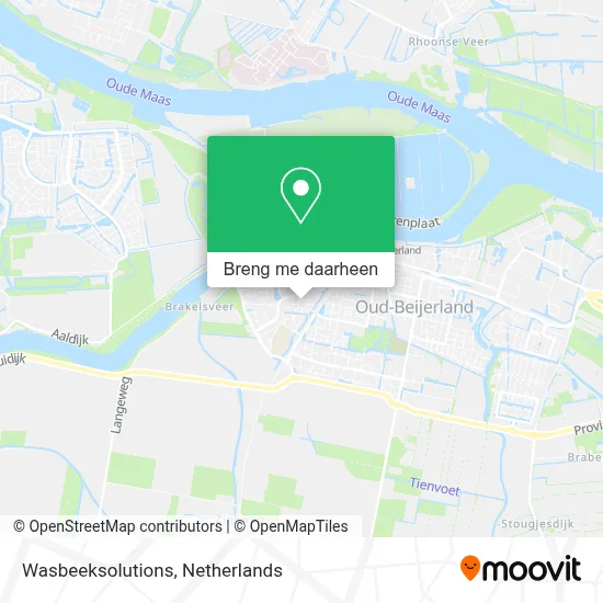 Wasbeeksolutions kaart