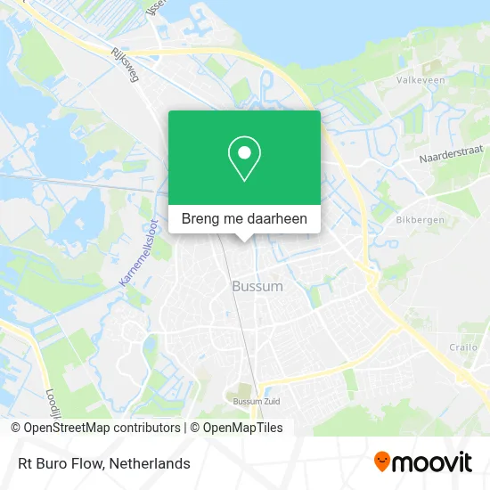 Rt Buro Flow kaart