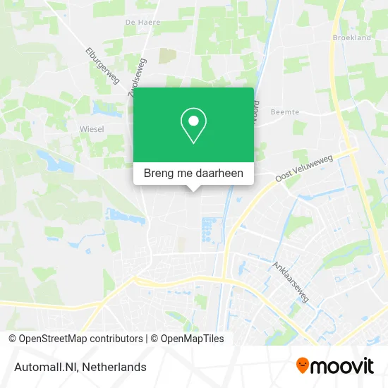 Automall.Nl kaart