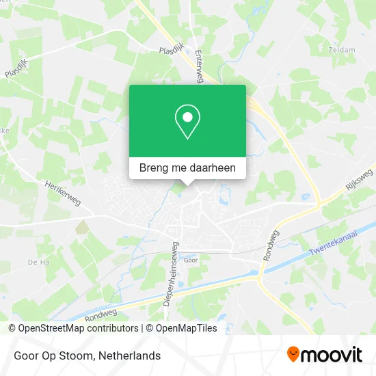 Goor Op Stoom kaart