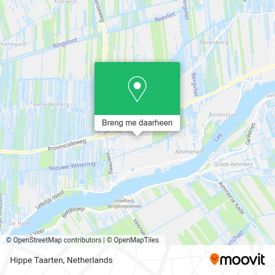 Hippe Taarten kaart