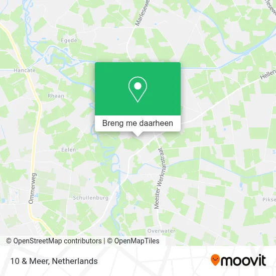 10 & Meer kaart