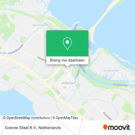 Goeree Staal B.V. kaart