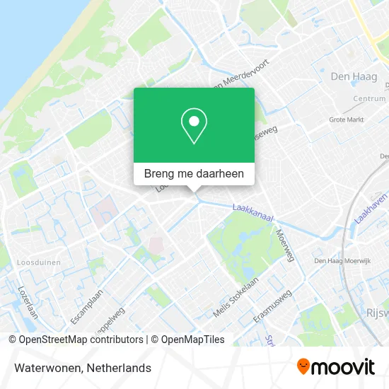 Waterwonen kaart