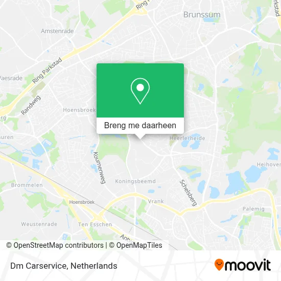 Dm Carservice kaart