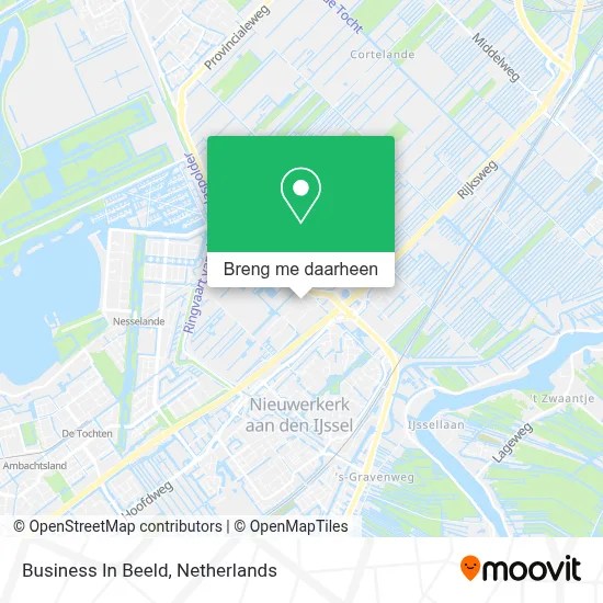 Business In Beeld kaart
