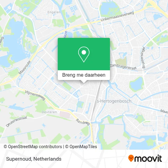 Supernoud kaart
