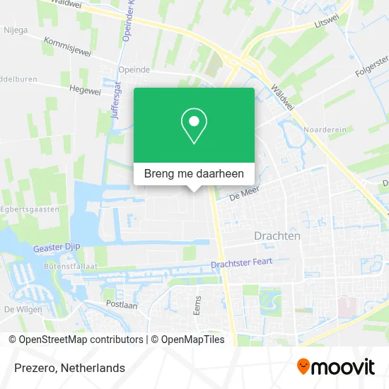 Prezero kaart
