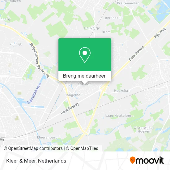 Kleer & Meer kaart