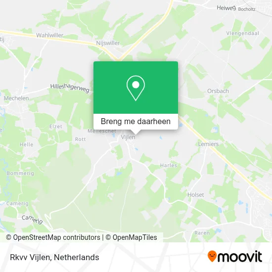 Rkvv Vijlen kaart