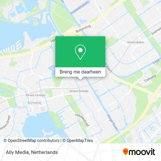 Ally Media kaart