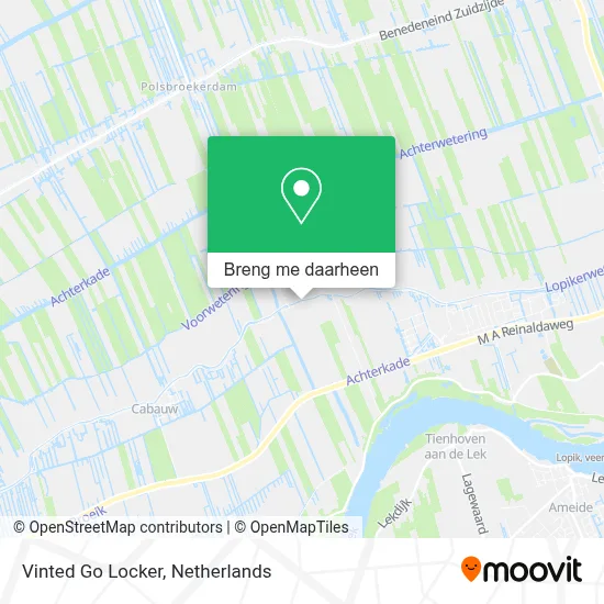 Vinted Go Locker kaart