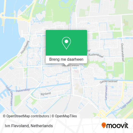 Ivn Flevoland kaart