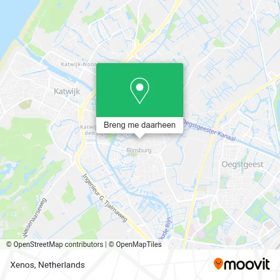 Xenos kaart