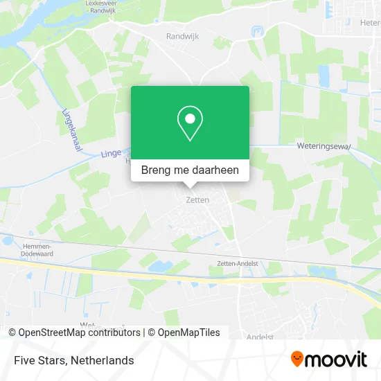 Five Stars kaart