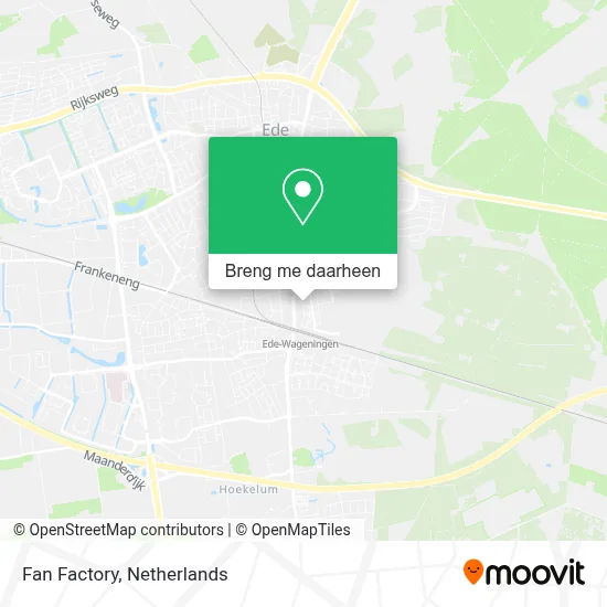Fan Factory kaart