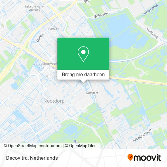 Decovitra kaart