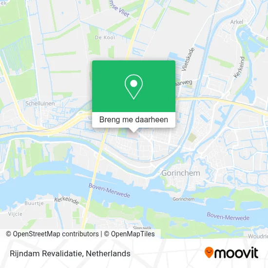 Rijndam Revalidatie kaart
