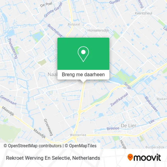 Rekroet Werving En Selectie kaart