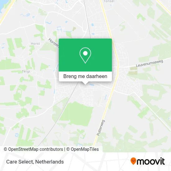 Care Select kaart