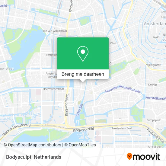 Bodysculpt kaart