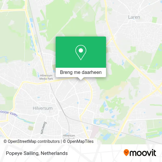 Popeye Sailing kaart
