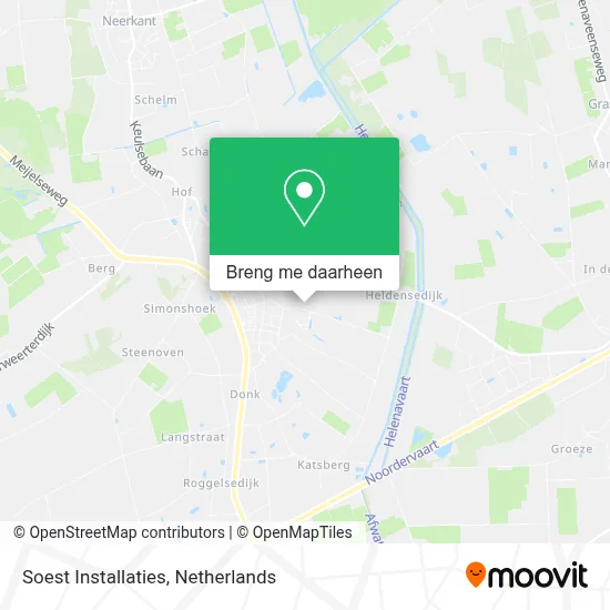 Soest Installaties kaart