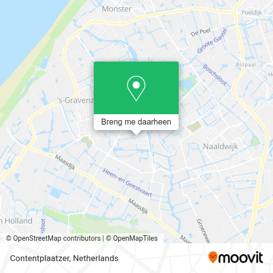 Contentplaatzer kaart
