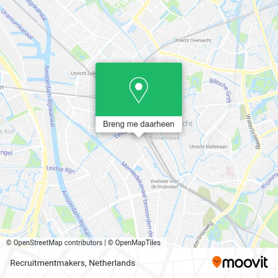 Recruitmentmakers kaart