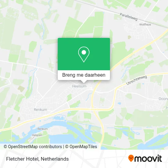 Fletcher Hotel kaart