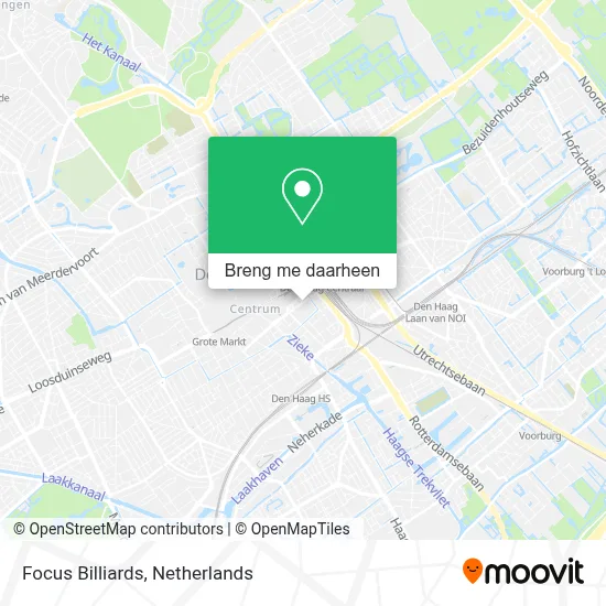 Focus Billiards kaart