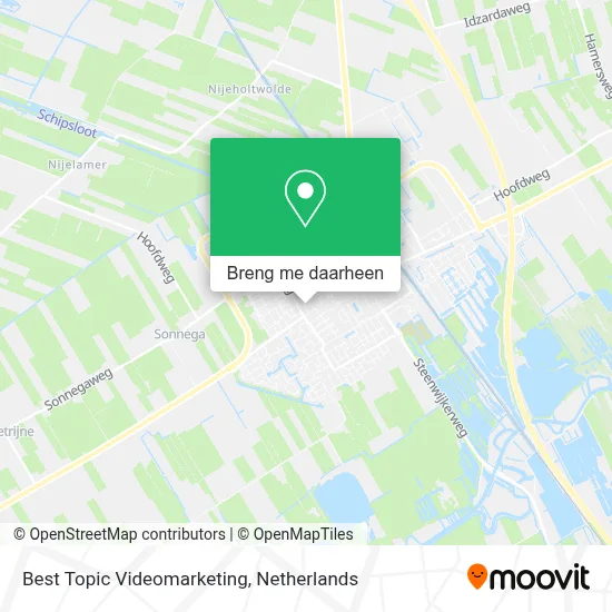 Best Topic Videomarketing kaart