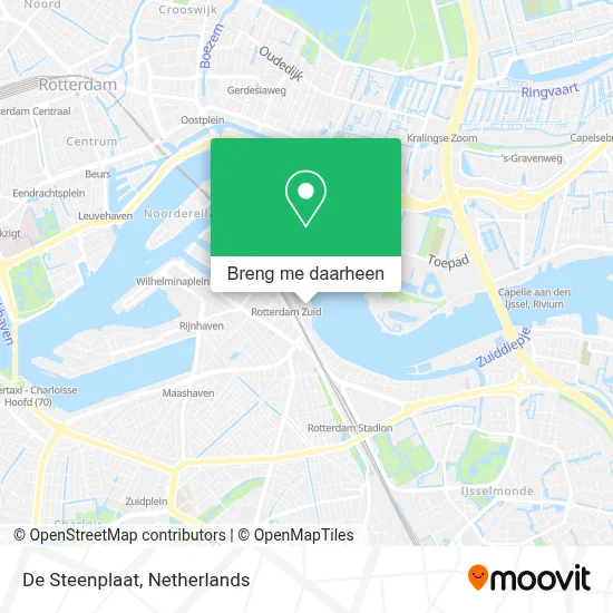 De Steenplaat kaart