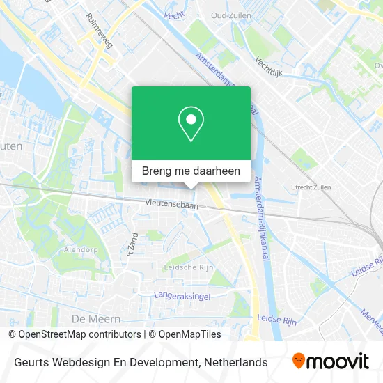 Geurts Webdesign En Development kaart