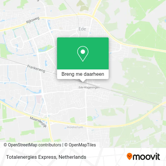 Totalenergies Express kaart