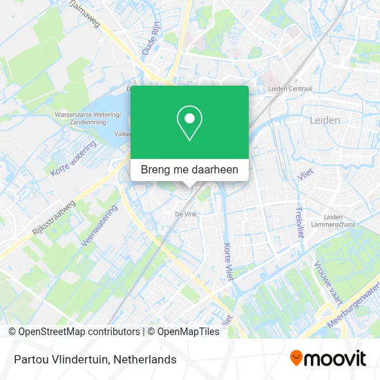 Partou Vlindertuin kaart
