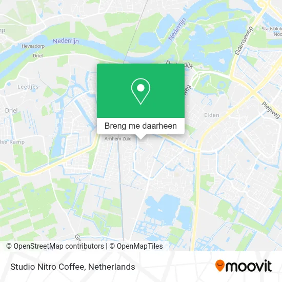 Studio Nitro Coffee kaart